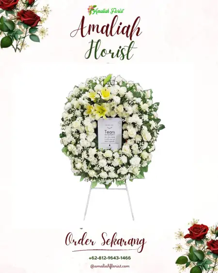 Krans Bunga Duka Galing